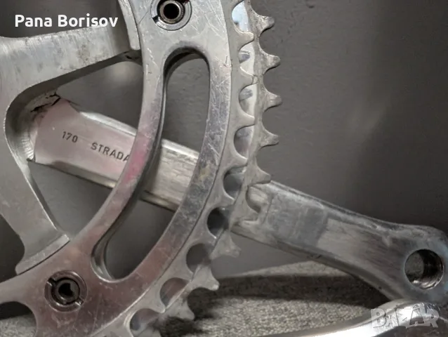 Ретро Шосейни Курбели Campagnolo Record 151BCCD, Pre 73, снимка 8 - Части за велосипеди - 56529297