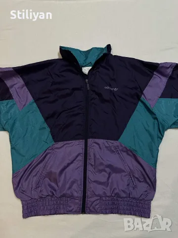 Винтидж ветровка (яке) Adidas, снимка 2 - Спортни дрехи, екипи - 56547600