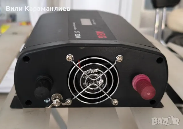 AEG ST 500 ИНВЕРТОР 12-230волта,1000вата,перфектен, снимка 4 - Друга електроника - 49808301
