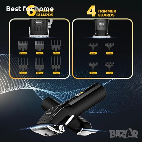 Solati Професионален комплект за подстигване и финишър за мъже, снимка 3 - Машинки за подстригване - 53282399