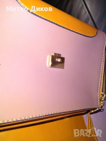 Cressberry нова маркова кожена чанта 27х19х12см, снимка 9 - Чанти - 44202436