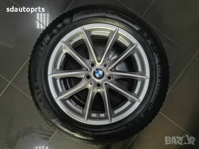 17" BMW Джанти Style 618 Гуми Michelin Alpine 5 Датчици G22 G23 G26 G30 G31 i4, снимка 5 - Гуми и джанти - 42395825