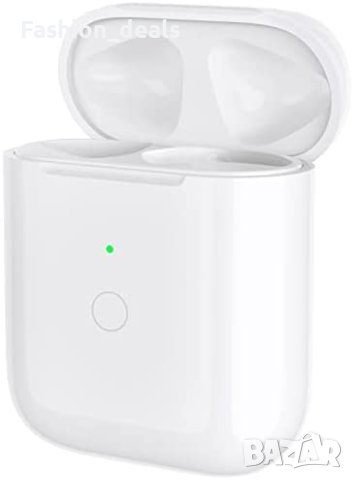 Нова кутия за безжично зареждане на слушалки AirPods 1 2 Заряден Калъф, снимка 1 - Други - 40301647