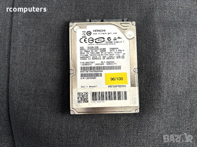 Хард диск HITACHI 320GB за лаптоп, снимка 1