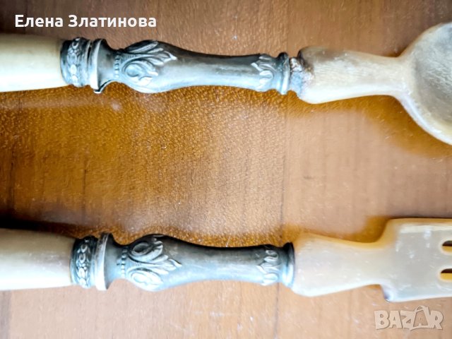Прибори за салата , снимка 3 - Прибори за хранене, готвене и сервиране - 44461395