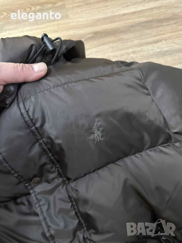 Мъжка зимна пухенка Polo By Ralph Lauren logo puffer down jacket , M размер, снимка 6 - Якета - 52944816