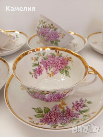 Руски порцелан , снимка 8 - Чаши - 51856220