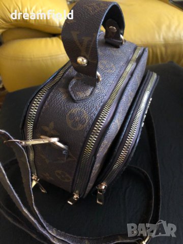 Дамска чантичка/мини куфарче Louis Vuitton с дълга дръжка