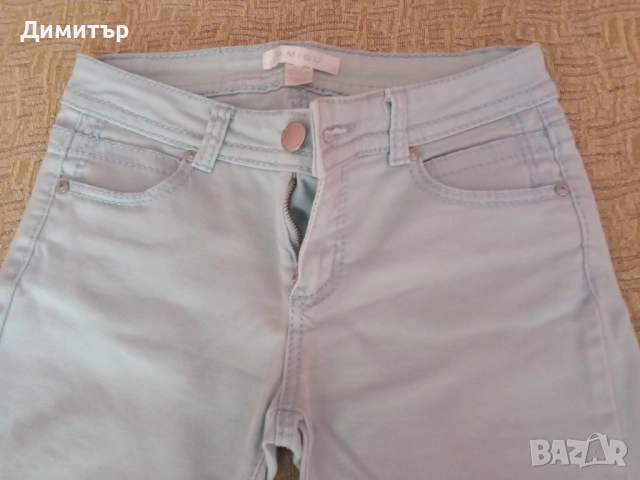 Дънков панталон Amisu -  номер 36, снимка 3 - Къси панталони и бермуди - 52005615