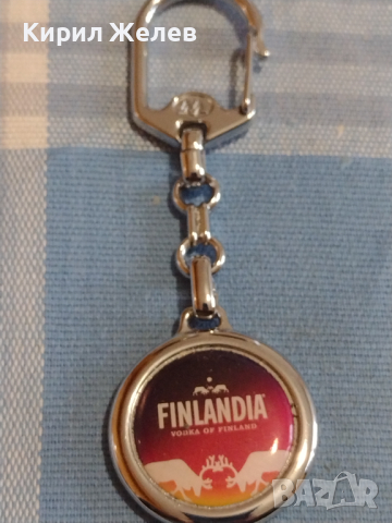 Рекламен ключодържател VODKA FINLANDIA много красив стилен дизайн 44067, снимка 5 - Други - 44727181