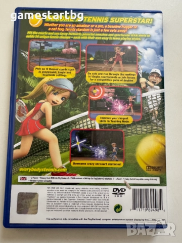 Everybody's Tennis за PS2, снимка 2 - Игри за PlayStation - 51754316