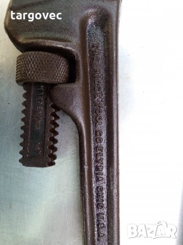 трабопроводен патентен ключ риджид, снимка 3 - Ключове - 29223783