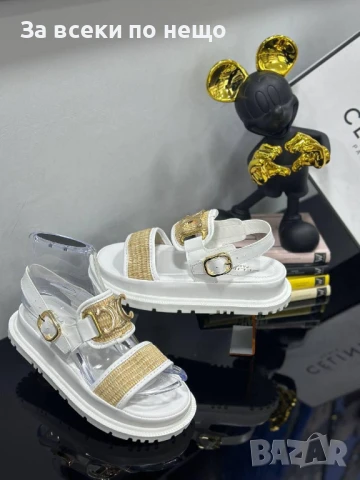 Celine Дамски Сандали Селин - Налични Различни Цветове Код E601, снимка 7 - Сандали - 50946008