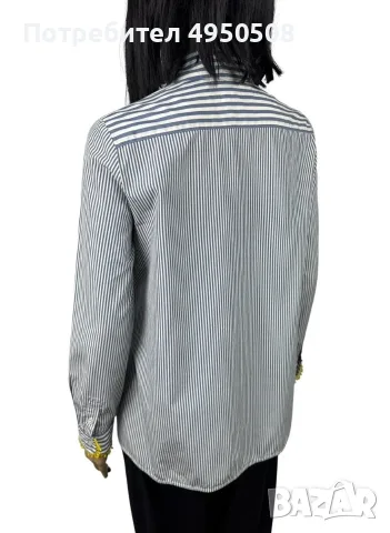 Уикенд риза с райета от Max Mara, снимка 6 - Ризи - 56168982