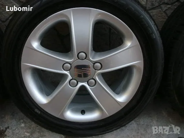 16 цола 5 х 112 мм 4 бр лети джанти - оригинални - Seat Altea,Alhambra,Leon,Toledo ! ! , снимка 6 - Гуми и джанти - 56073379