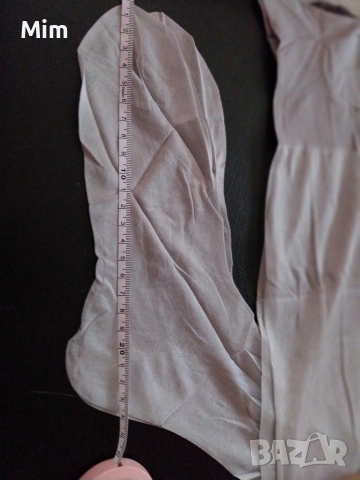  Резервирани 20 den Чорапогащник ликра с лъскавина в светло сиво 