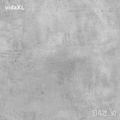 vidaXL Приемно бюро, бетонно сиво, 100x40x104 см, инженерно дърво, снимка 9 - Бюра - 56148283