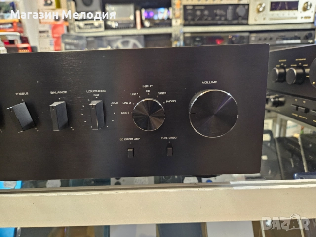 Усилвател Yamaha A-S700 Две по 105 вата. В отлично техническо и визуално състояние., снимка 5 - Ресийвъри, усилватели, смесителни пултове - 51089030