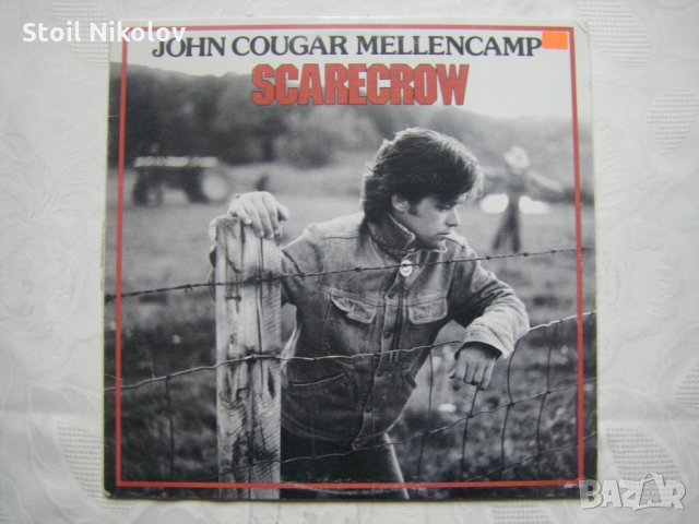 John Cougar Mellencamp – Scarecrow, RivaSound – 422-824 865-1 M-1, Hauppauge Pressing, снимка 1 - Грамофонни плочи - 35401104