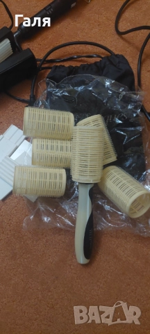 Комплект за прически - Професионална маша за коса 9мм-за афро къдрици + маша за коса + ролки за коса, снимка 6 - Аксесоари за коса - 51429857
