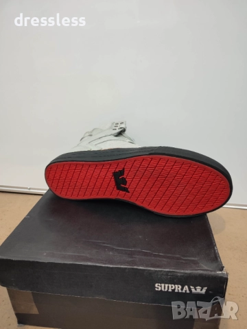 SUPRA Skytop Light Grey М, снимка 4 - Маратонки - 52624521