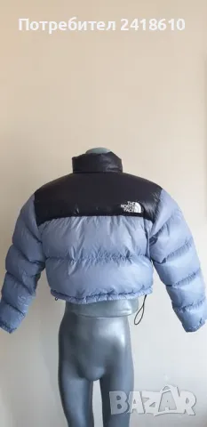 The North Face Nuptse Short 700 Down  Women Jacket Size L ОРИГИНАЛ! Дамско Зимно Яке!, снимка 6 - Якета - 47606755