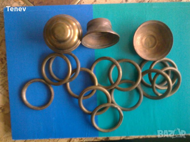Антикварни бронзови орнаменти и халки, снимка 2 - Антикварни и старинни предмети - 31370760
