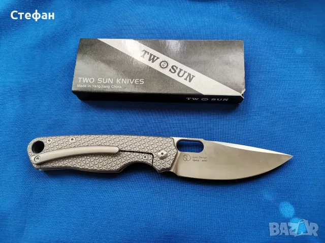 ХИТ ЦЕНА Сгъваем нож TwoSun TS430, снимка 3 - Ножове - 55954643