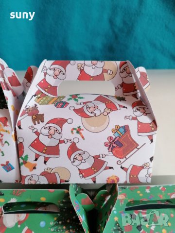 Коледни кутийки за подаръци и лакомства, снимка 4 - Други - 38871782