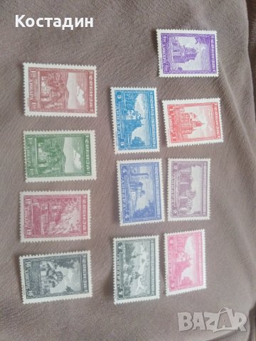 1942 Пощенски марки Сърбия-манастири Немска окупация , снимка 1 - Филателия - 44490808