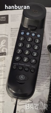 Телефон General electric, снимка 3 - Стационарни телефони и факсове - 39411731