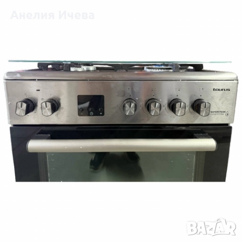 Комбинирана готварска печка Taurus CIGE4FIXMF – газов плот + фурна 60L , ., снимка 7 - Печки, фурни - 52007828