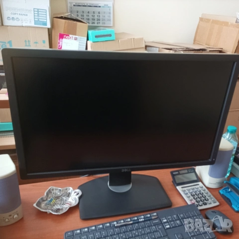 Отличен IPS монитор DELl 27" QHD