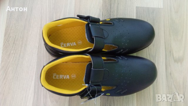 Работни обувки CERVA с предпазно бомбе №45, снимка 3 - Други - 35613899