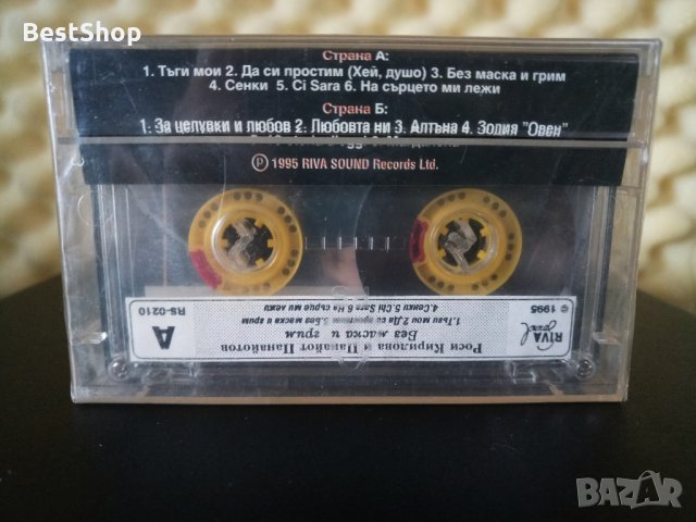 Росица Кирилова и Панайот Панайотов - Без маска и грим, снимка 2 - Аудио касети - 28458511