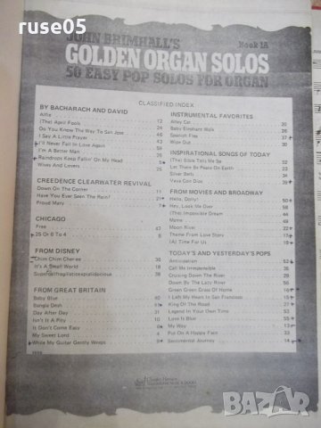 Книга "GOLDEN ORGAN SOLOS - JOHN BRIMHALL'S" - 128 стр.