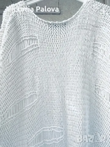 Екстравагантна дизайнерска туника BARBARA SPEER, снимка 10 - Туники - 47519223