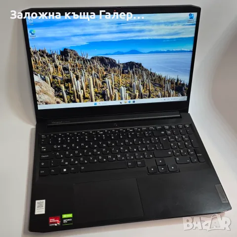 Геймърски лаптоп Lenovo IdeaPad Gaming 3 15ACH6 – Ryzen 5, 32 GB RAM, 512 GB SSD