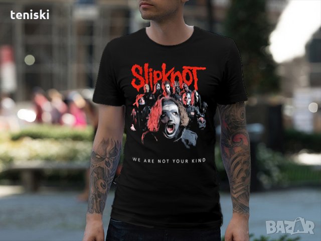 Метъл тениска Slipknot 7 модела и всички размери, снимка 4 - Тениски - 28395274