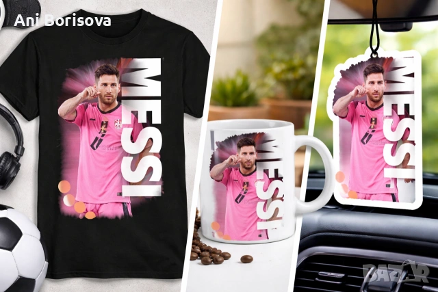 Тениски и чаши с футболен дизайн Barca | MONKEYSTYLE since 1991, снимка 4 - Футбол - 54129679