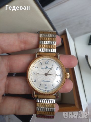 Jacques Lemans 10 micron Gold automatic ETA 2824-2 , снимка 2 - Мъжки - 30938077