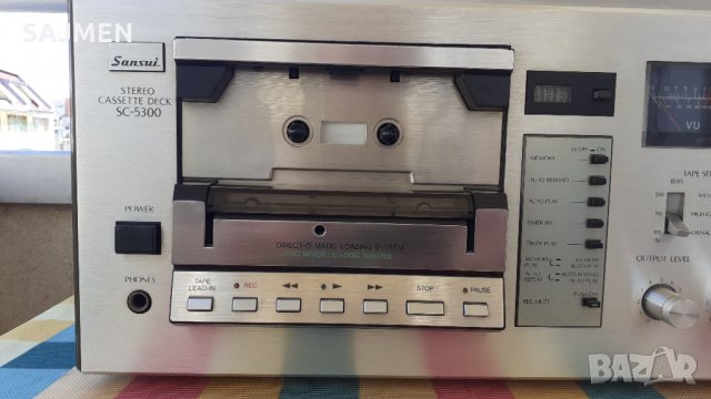 Sansui sc -5300 stereo cassette deck , снимка 2 - Декове - 34113498