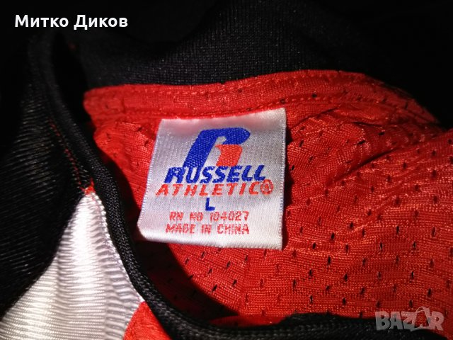 Maryland Terrapins Terps NCAA#2 тениска basketball Russell athletic размер L, снимка 8 - Спортна екипировка - 29402566