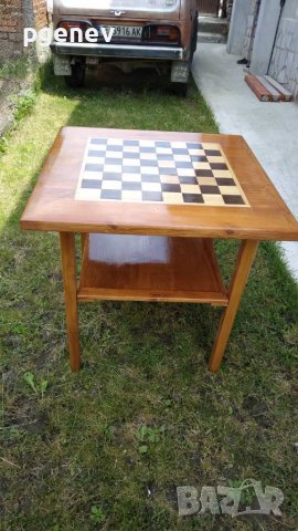 Маса с шахматна дъска, снимка 9 - Маси - 22901337