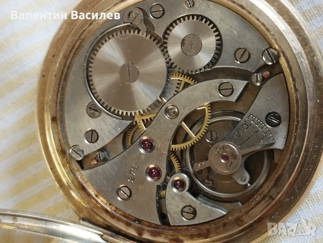 Джобен часовник Нотице , снимка 3 - Антикварни и старинни предмети - 54312584