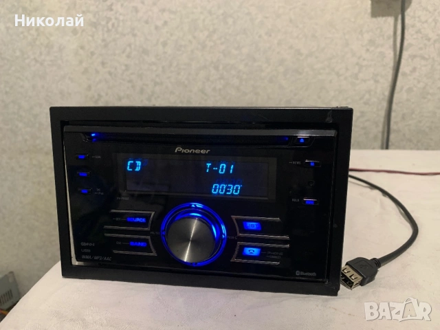 Авто Cd Pioneer Bluetooth 2Din, снимка 4 - Аксесоари и консумативи - 54259439