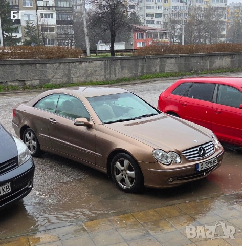Мерцедес CLK 200 Компресор с Чисто Нова газова! Двигателя е с верига! С малък разход на гориво! , снимка 2 - Автомобили и джипове - 54022887