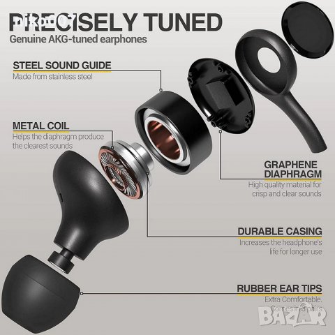 слушалки samsung AKG Type C-смартфон/телефон/, снимка 2 - Слушалки, hands-free - 37440835