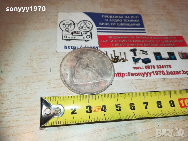 един долар 1872 за колекция 1101211307, снимка 6 - Колекции - 31383448