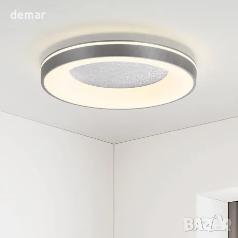 Кръгъл LED плафон 30 см с регулируема светлина